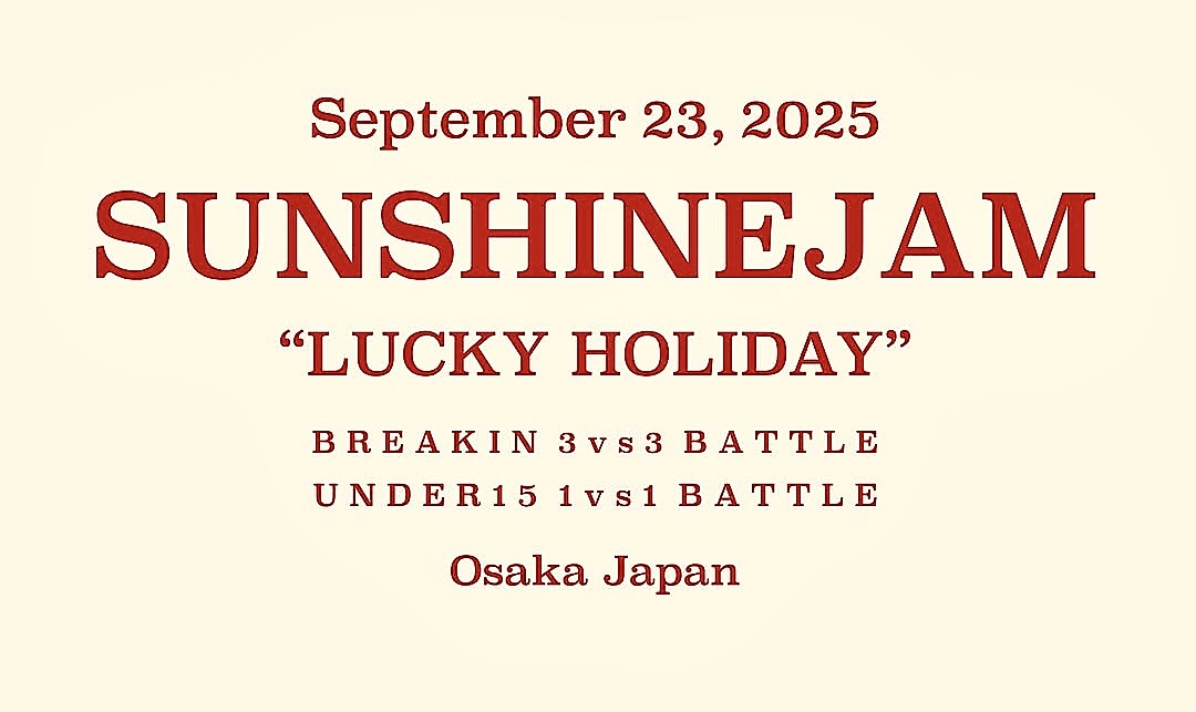 Sunshine Jam Lucky Holiday